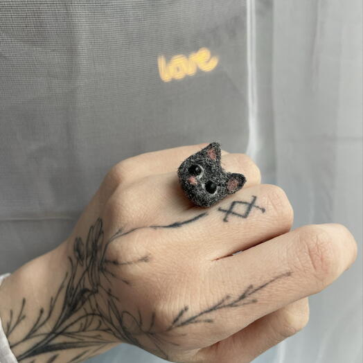 Кольцо-котик