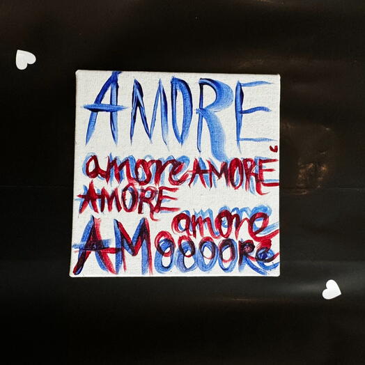 Мини картина «amore»