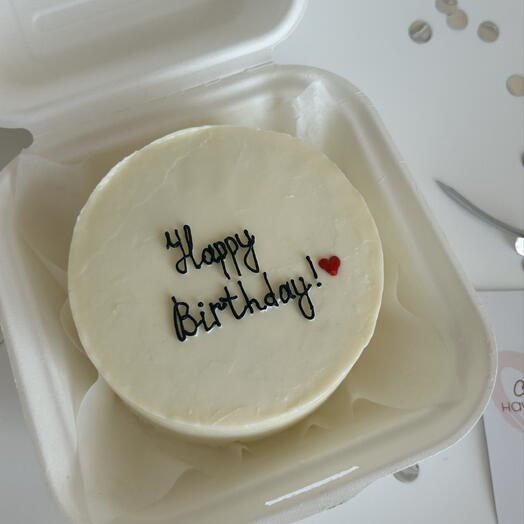 Бенто тортик Happy birthday!️ на день рождения, подарок, жене, сестре, маме, папе, бабушке, девушке, парню, мужу