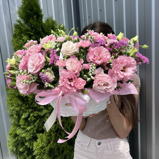 Корзина нежная 💐