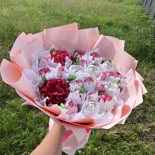 Букет из зефира танго
