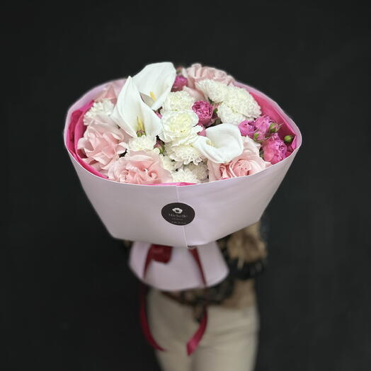 Авторский букет с каллами