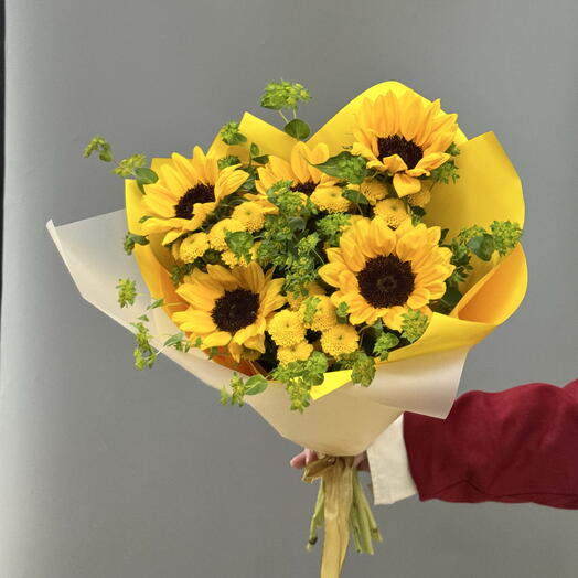 Букет «Навстречу солнцу» 🌻