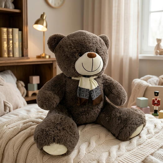 Bear 150 cm "tower of smal" coffee