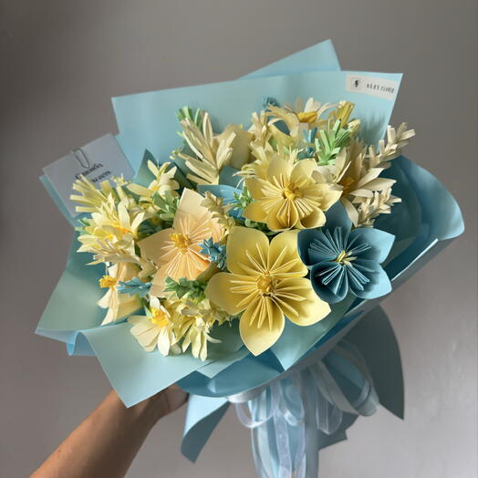 AlexFlower Collection: Букет - воспоминание «Первые страницы» для годовщины свадьбы