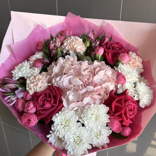Букет 💐 роз жгучее сердце