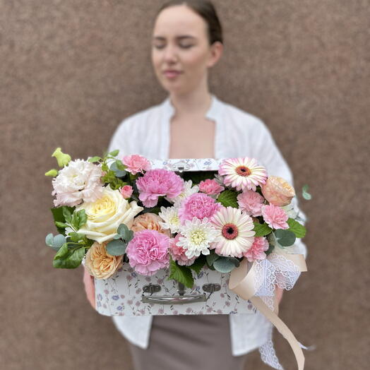 Чемоданчик с цветами🌺