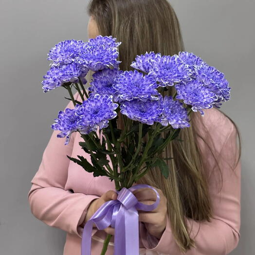 Букет из 3 хризантем
