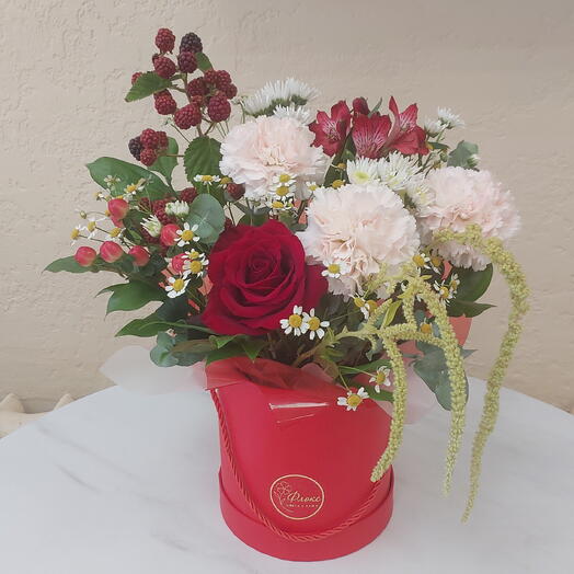 Цветы в коробке🌹