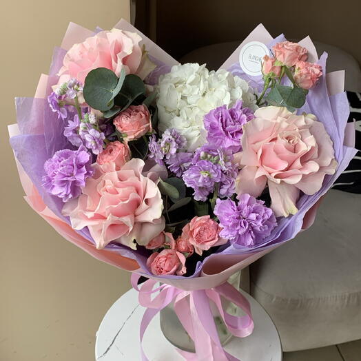 Букет «Сиреневый сад»💜
