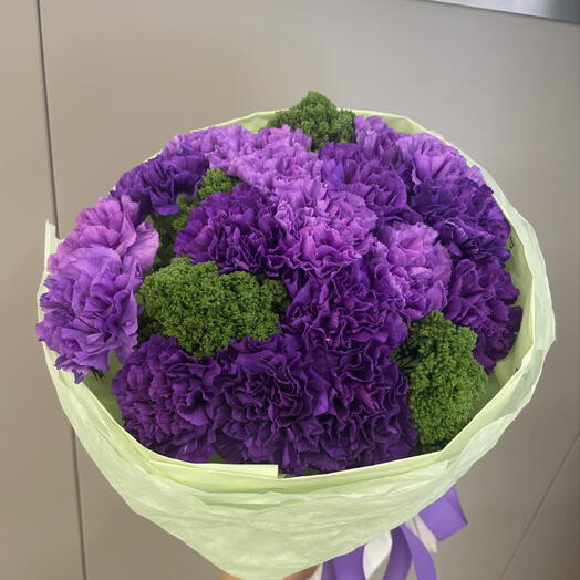 Фиолетовые диантусы 💜