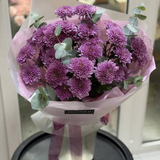 Хризантемы для неё 💜