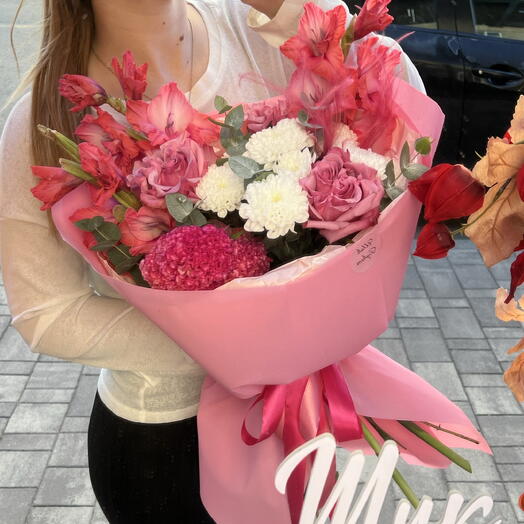 💕Букет «Розовая симфония»💕