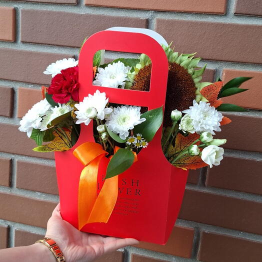 Яркая осенняя композиция