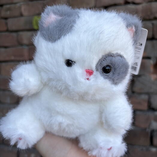 cat grey 15cm