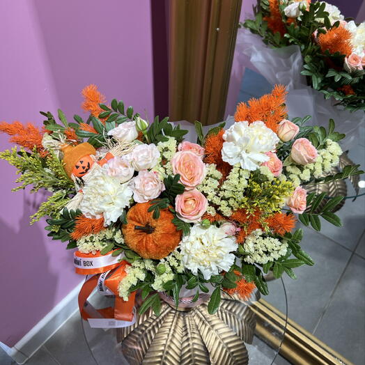 Композиция «Осенняя тыковка»