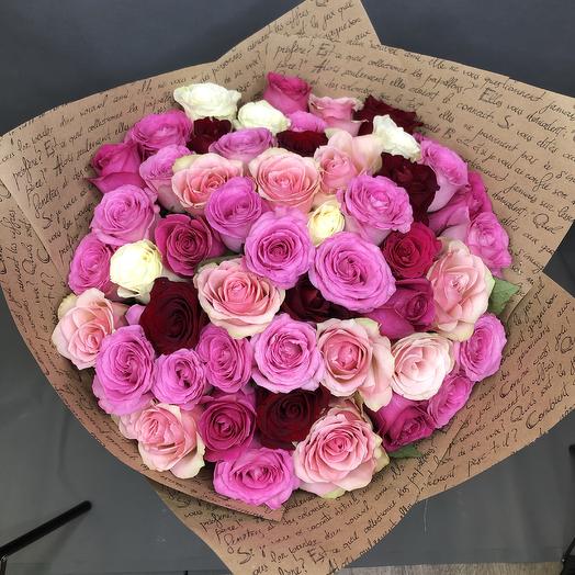 Un ramo de rosas