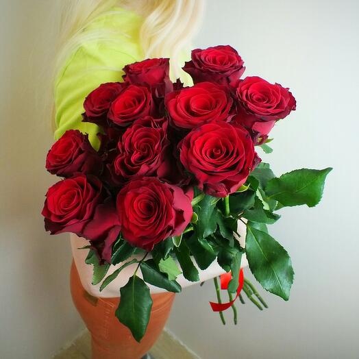 11 rosas rojas Ecuador
