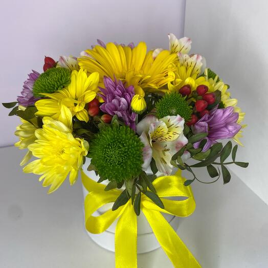 Flowers in a box