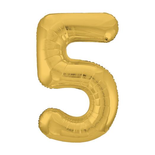 P Digit 5 (40 /102
see) Slim Gold with Helium