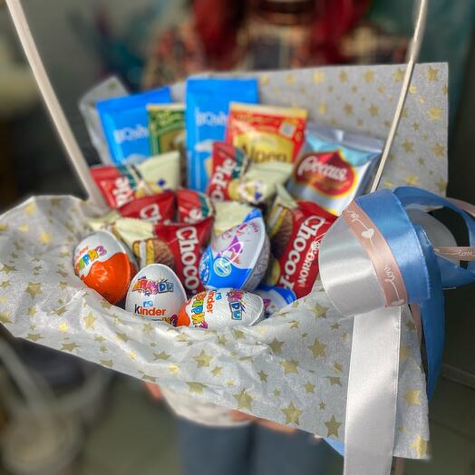 Cesta de dulces