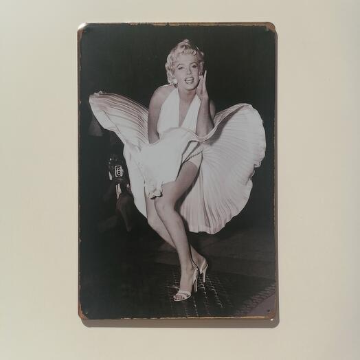 Металлический постер Marilyn Monro