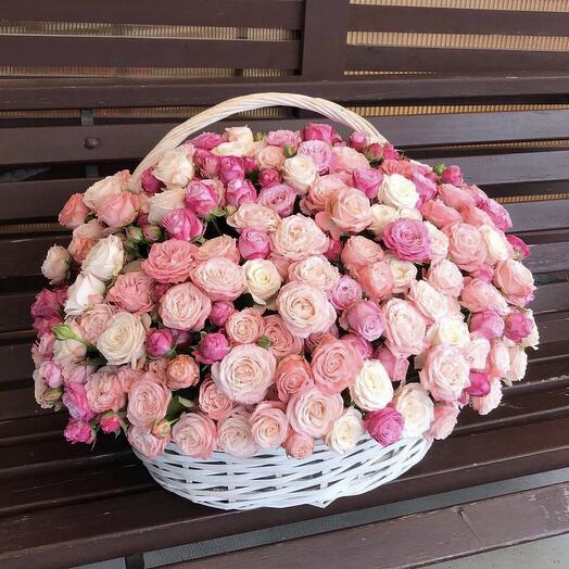 "WOW" flower basket