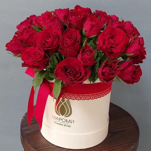 Rosas en Caja