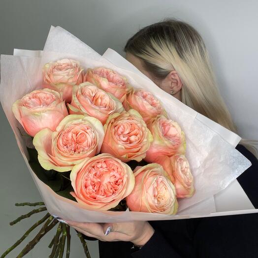 Rosas de peonía cajala 11 piezas
