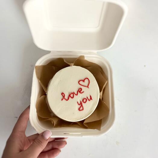 Бенто-тортик Love you