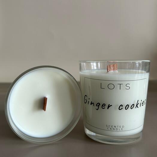 Aromatic candle "Ginger cookies"