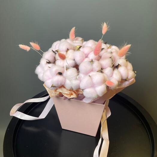 Cotton in a box