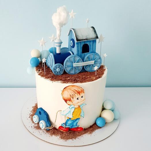 Pastel infantil "Tren"