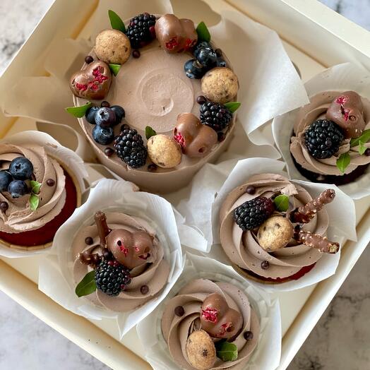Bento + cupcakes