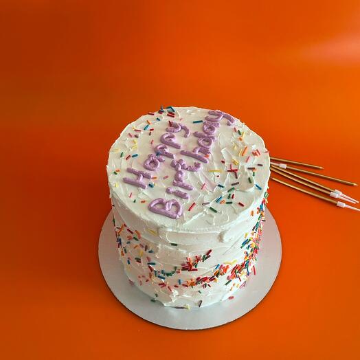Торт "Happy Birthday"