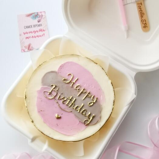 Бенто торт "Happy birthday"