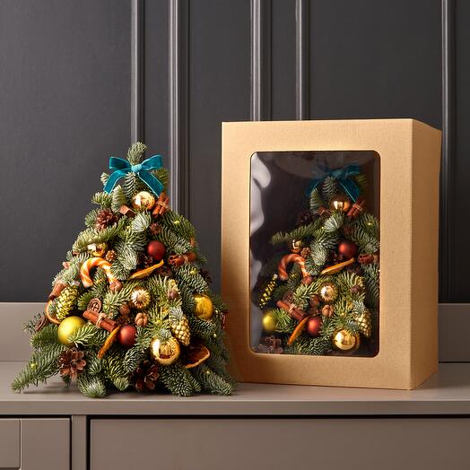 Christmas Tree - "Frozen Nature" in a box - price per 1 psc