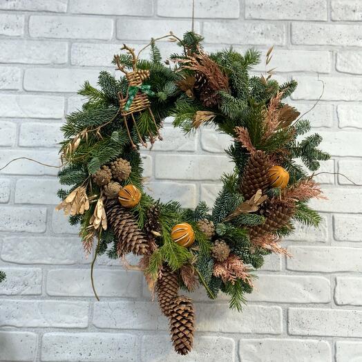 Венок новогодний