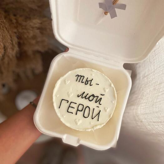 Бенто тортик любимому человеку