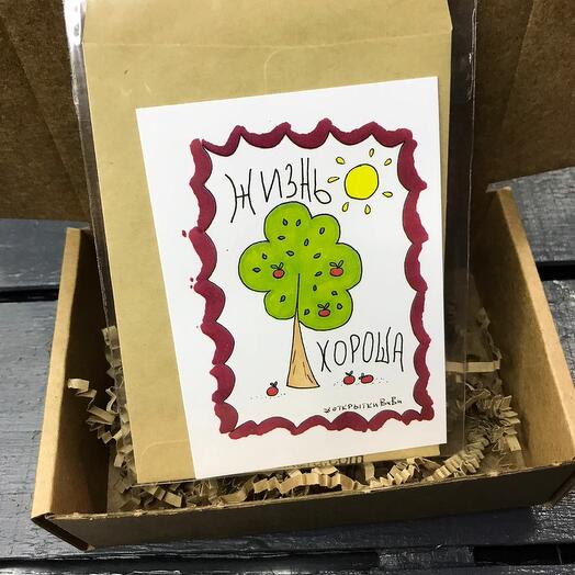 Открытка "Жизнь хороша"