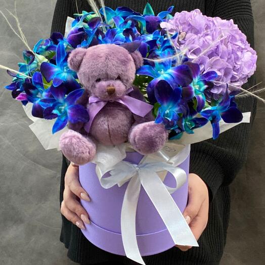 Орхидея в коробке💙Новинка 💙