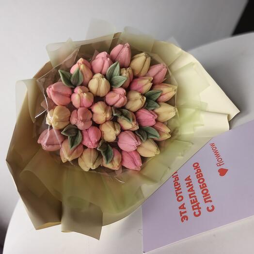 Шоколадные тюльпаны нежные