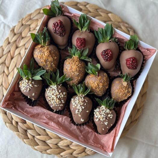 Fresas cubiertas de chocolate 12