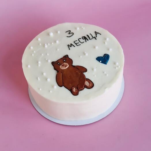 Торт бенто молочная девочка