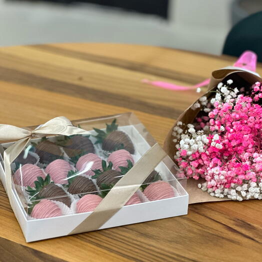 Strawberry in chocolate/Клубника в шоколаде