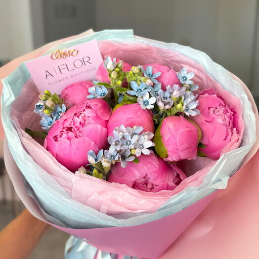 Pink peony mix