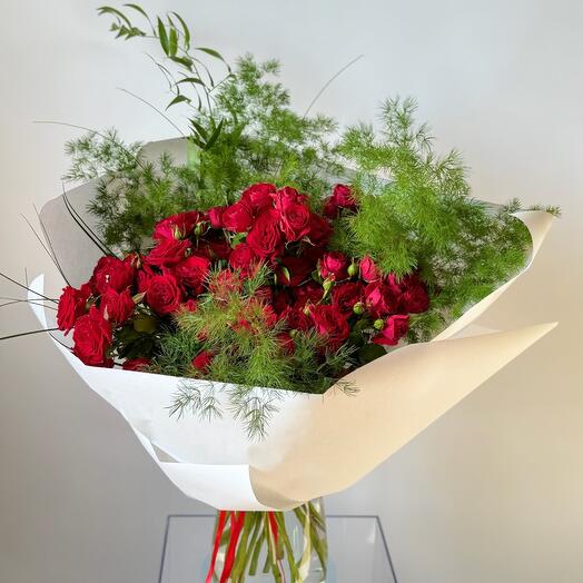 Букет кустовых роз Adore