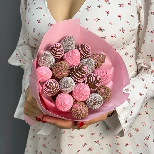 Букет из клубники в шоколаде Alice 19