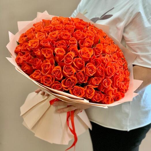 101 роза Рыжая