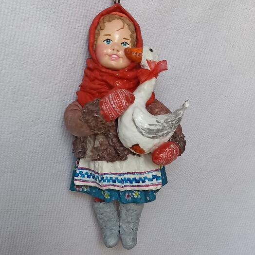 Ватная игрушка
